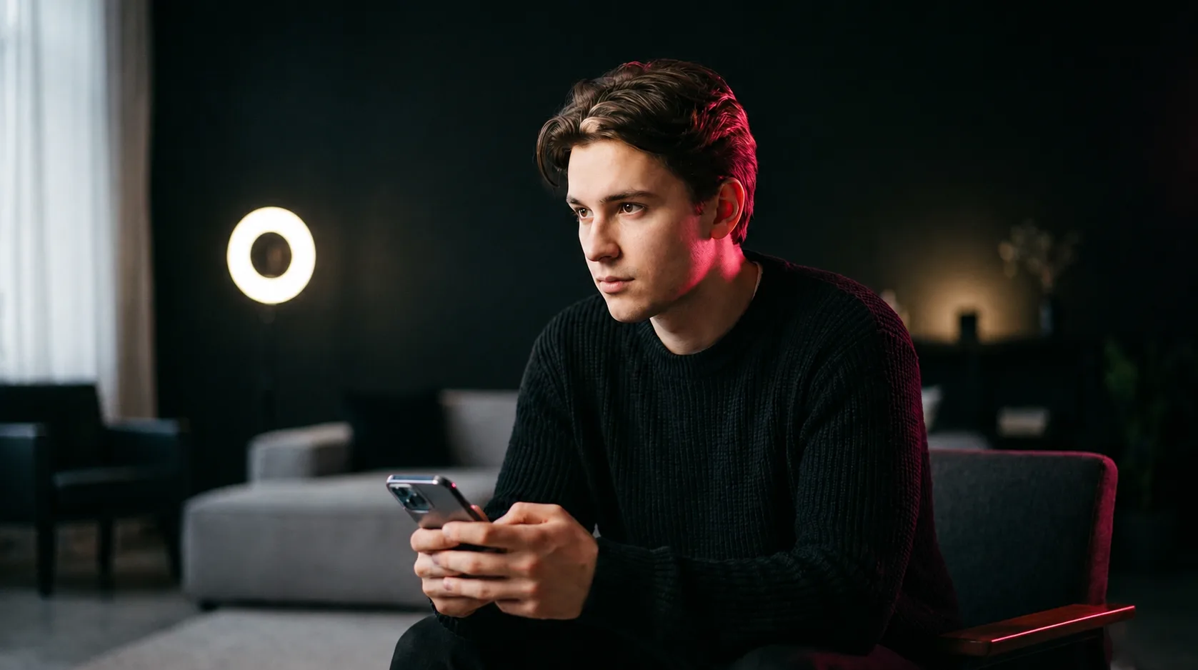 Osoba planujaca start sprzedazy tresci premium na telefonie